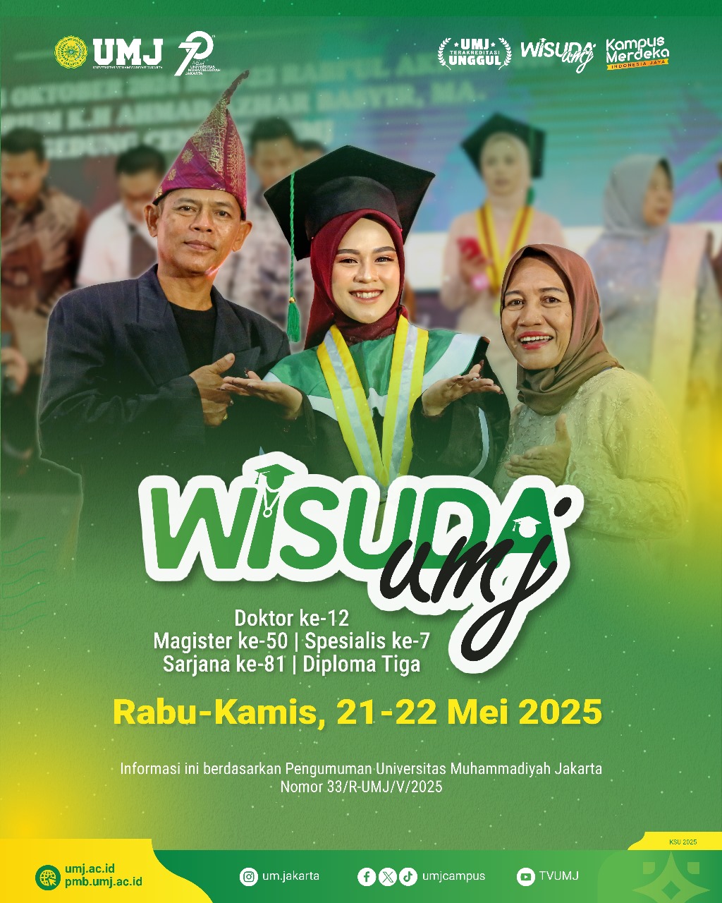 wisuda umj 2025