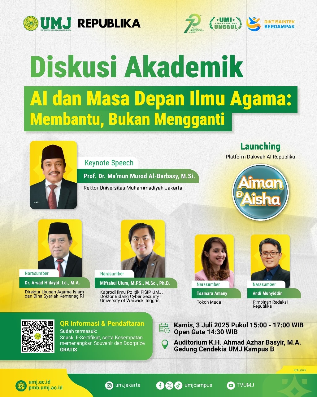 Diskusi Akademik AI dan Masa Depan Ilmu Agama - Membantu, Bukan Mengganti
