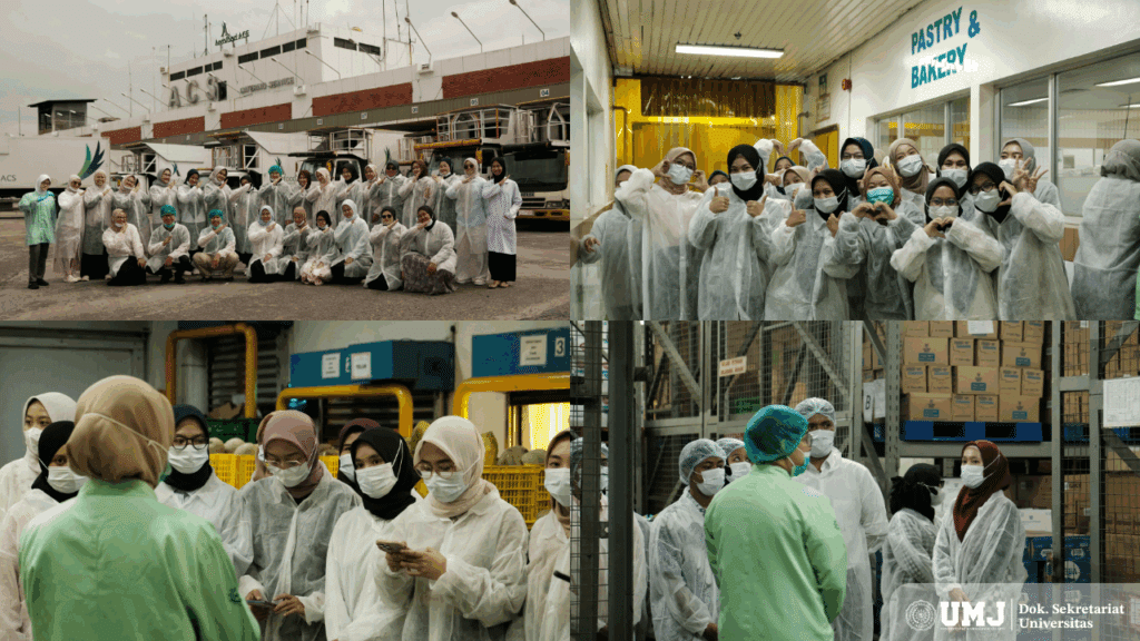 Rangkaian kegiatan Edutrip ke PT. Aerofood ACS, di Bandara Udara Internasional Soekarno - Hatta Tangerang, Banten, Kamis (20/05/2025) (foto : dok. pribadi)