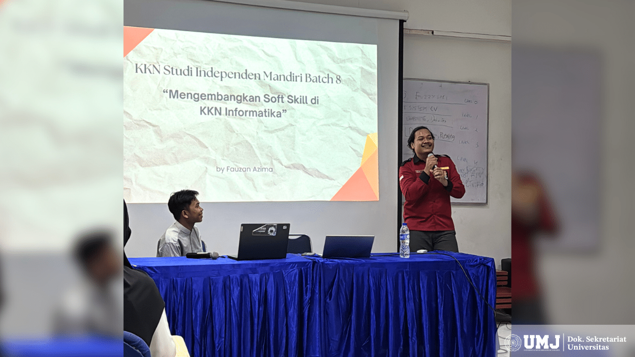 Teknik Informatika FT UMJ Sosialisasikan Program MSIB Batch 8 sebagai Pengganti KKN