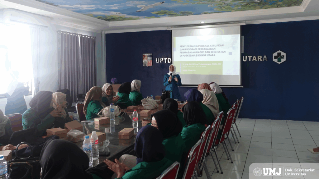 FKK UMJ Tingkatkan Pemahaman Surveilans Gizi di Puskesmas Bogor Utara