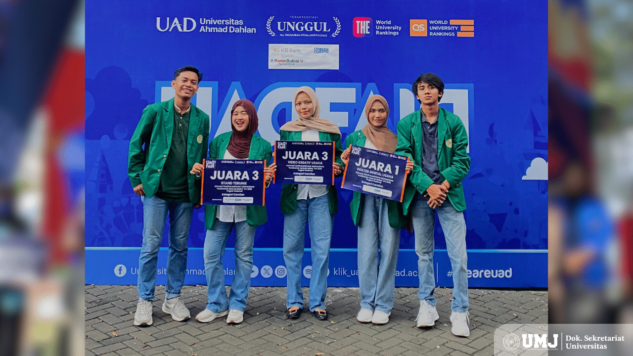 Mahasiswa UMJ Borong Prestasi di Kompetisi Inovasi Kewirausahaan Tingkat Nasional