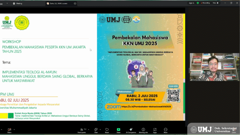 LPPM UMJ Tekankan Peran Mahasiswa dalam “Kampus Berdampak” Lewat KKN 2025