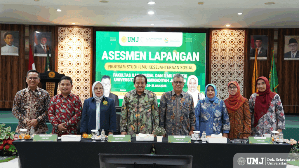 Prodi Ilmu Kesejahteraan Sosial FISIP UMJ Jalani Asesmen Lapangan LAMSPAK
