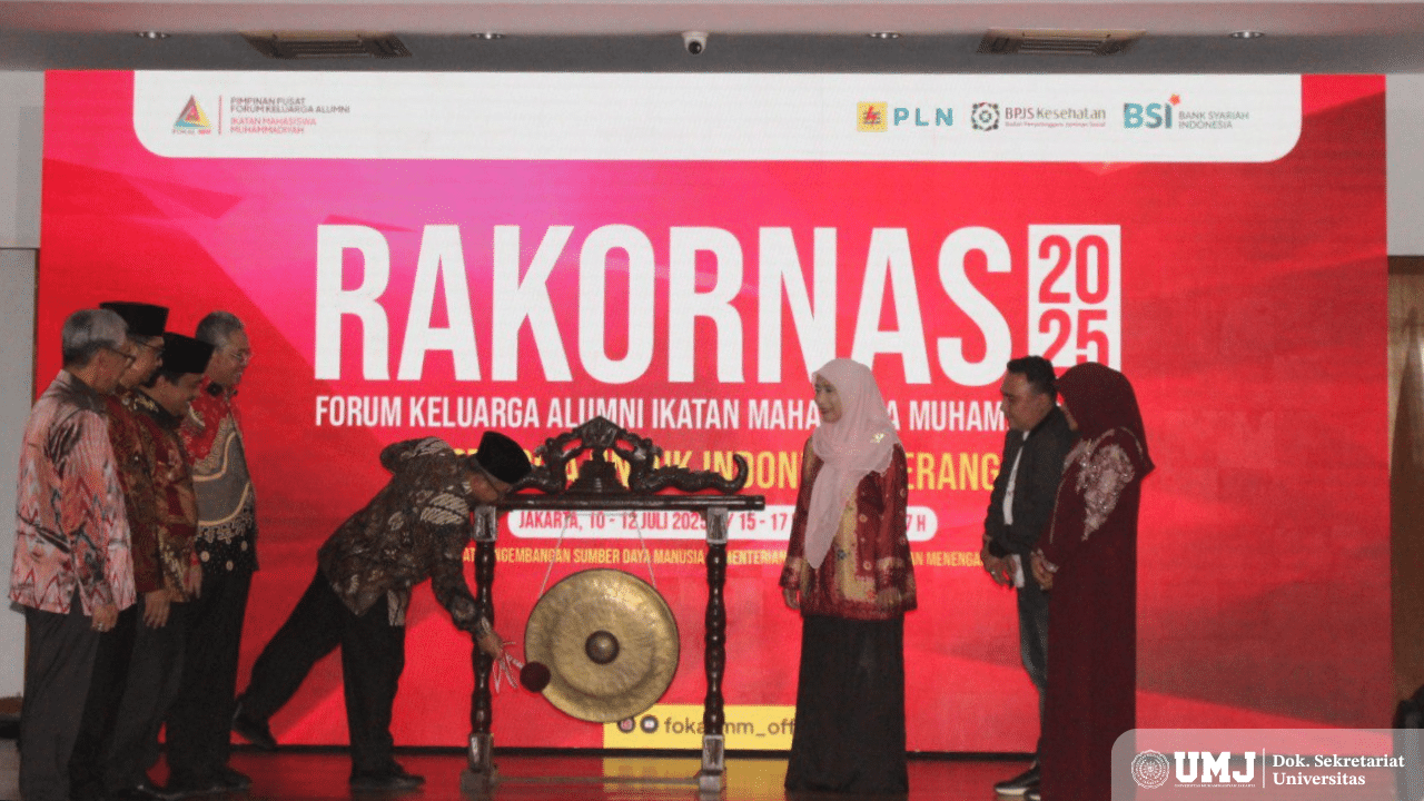Rakornas FOKAL IMM, Rektor UMJ: Saatnya Ambil Peran Strategis untuk Kebangsaan