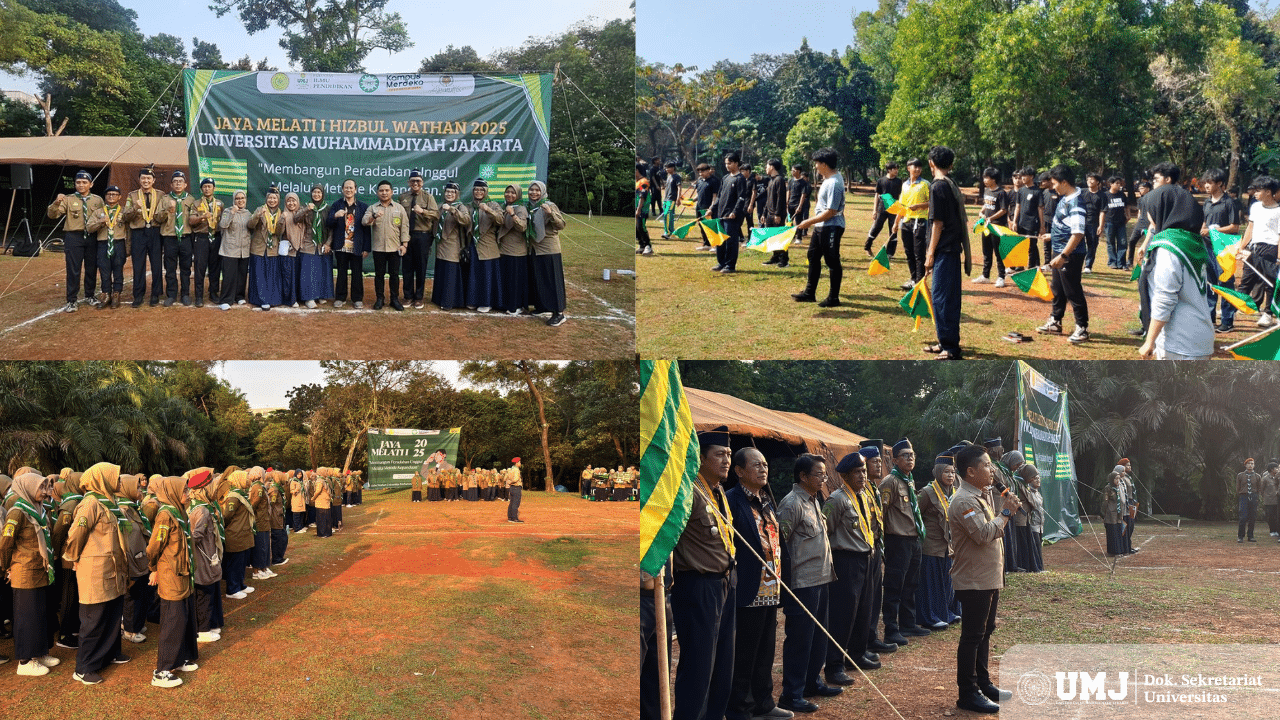Pelatihan Jaya Melati I Hizbul Wathan yang digelar pada 22–24 Juli 2025 di Bumi Perkemahan Ragunan, Jakarta Selatan (Foto : Dok. Pribadi)