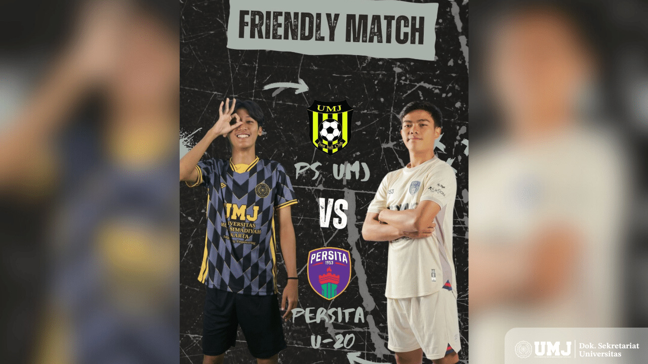 Pertandingan persahabtan PS UMJ melawan Persita U-20 di Lapangan Pagedangan, Jum'at (28/07/2025). (Foto: Instagram @ps_umj)