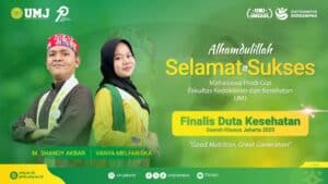 Mahasiswa FKK UMJ Terpilih sebagai Finalis Duta Kesehatan Jakarta 2025