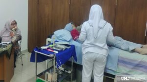 kegiatan Ujian Objective Structured Clinical Examination (OSCE) Bidan 2025 pada Rabu, 27 Agustus 2025. (Foto: KSU/Dok. pribadi)