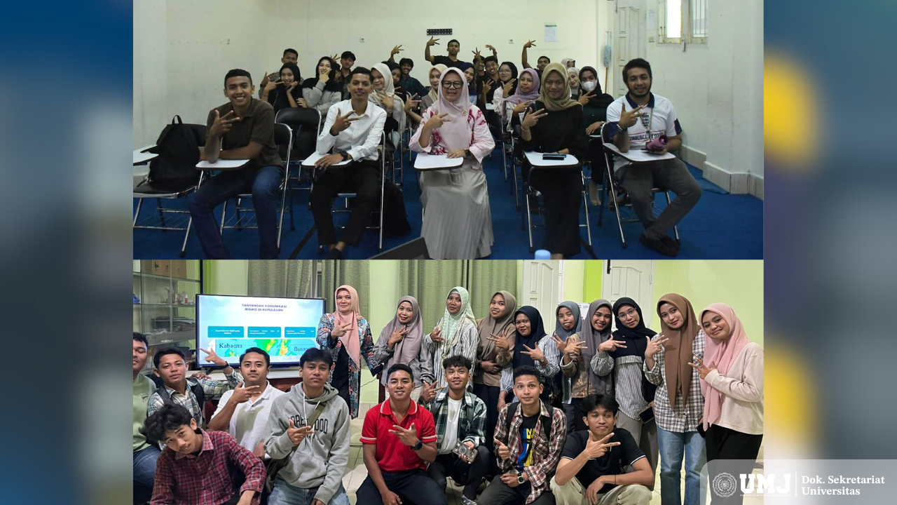 Dosen Ilkom dan Mikom UMJ Hadir sebagai Visiting Lecturer di UM Buton