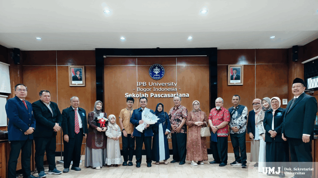 Bahas Ketahanan Pangan Remaja dan KEK, Dosen FKM UMJ Raih Gelar Doktor