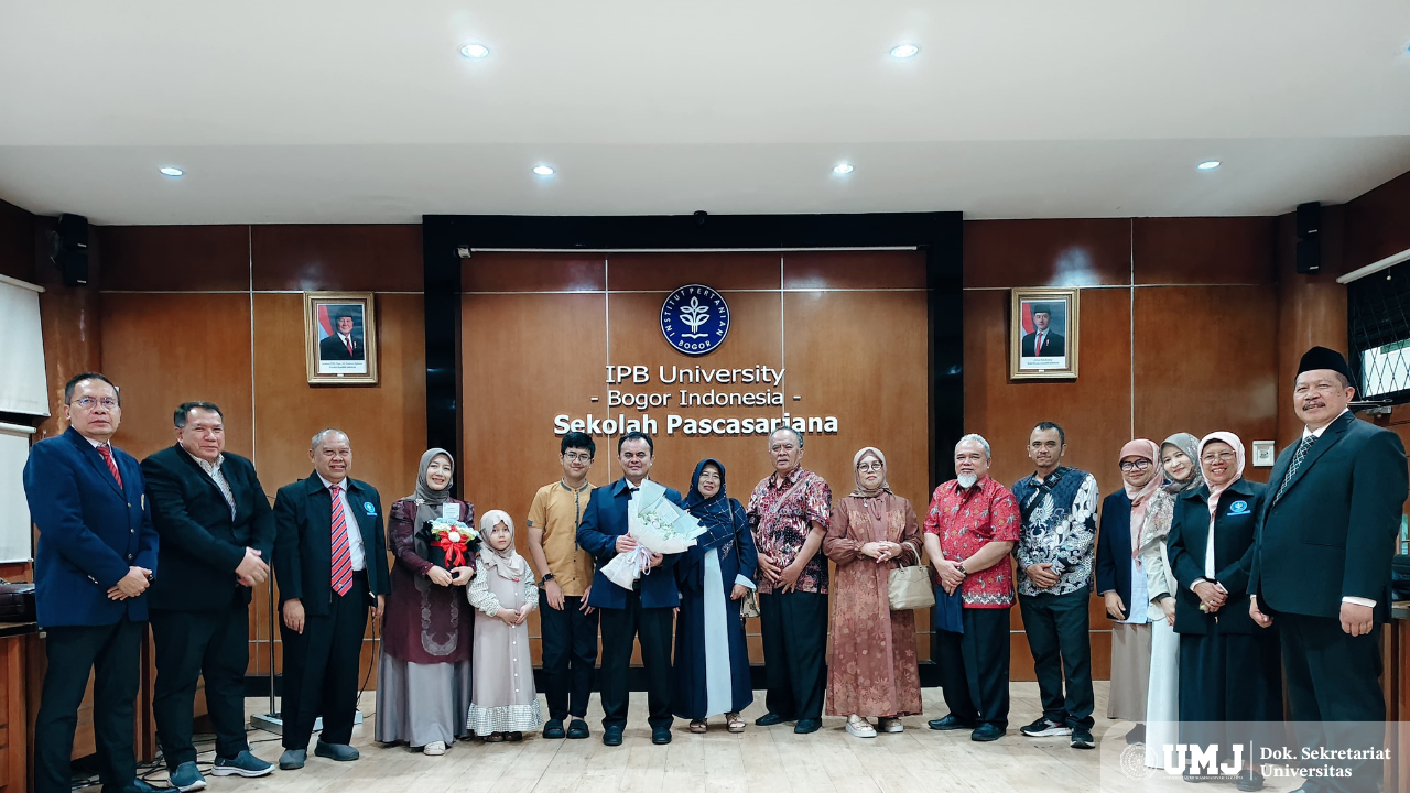 Bahas Ketahanan Pangan Remaja dan KEK, Dosen FKM UMJ Raih Gelar Doktor