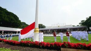 Upacara HUT RI (Foto : CNBC Indonesia)