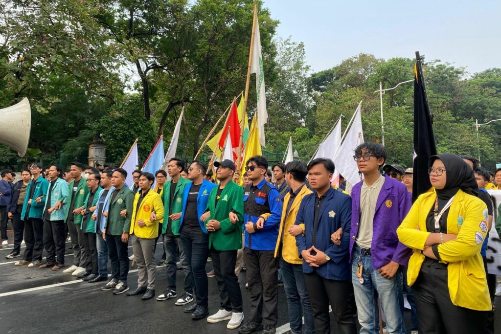 BEM SI akan menggelar demo hari ini (foto: kompasmegapolitan)