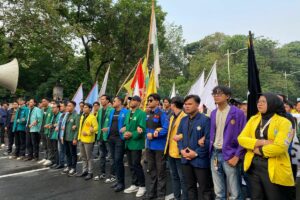 BEM SI akan menggelar demo hari ini (foto: kompasmegapolitan)