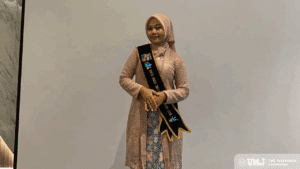 Mahasiswa Fakultas Kesehatan Masyarakat Universitas Muhammadiyah Jakarta (FKM UMJ), Zahwalia Putri, terpilih menjadi Finalis Duta Muda Sehat Kota Bogor 2025 (Foto : Dok.Pribadi)