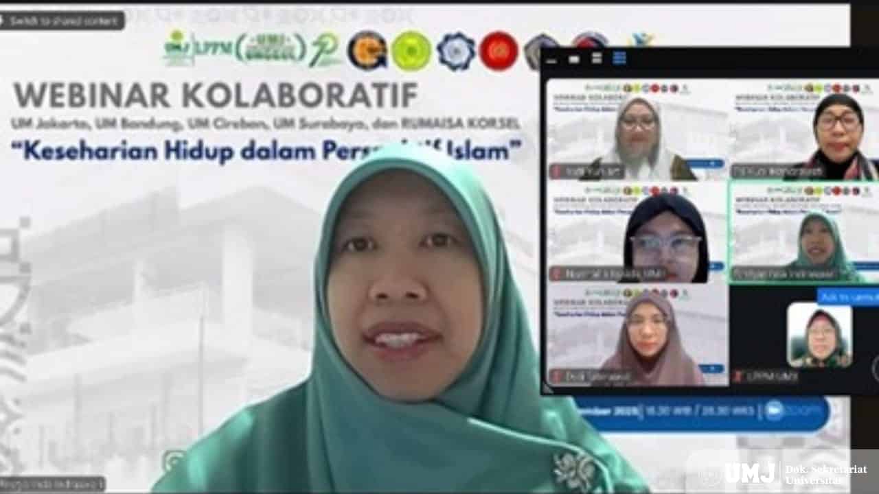 UMJ bersama UM Bandung, UM Cirebon, dan UM Surabaya kembali menjalin kolaborasi dengan RUMAISA (Rumah Muslimah Indonesia di Korea Selatan). (Foto: KSU/Dok. pribadi)