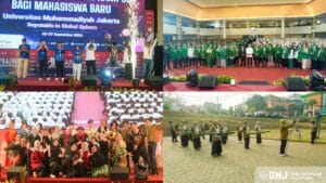 Pengenalan Kehidupan Kampus bagi Mahasiswa Baru Universitas Muhammadiyah Jakarta (PKKMB UMJ) 2024 (Foto : KSU UMJ)