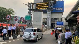 Rekayasa Lalin di Jl TB Simatupang-Lebak Bulus Dimulai (foto: detiknews)